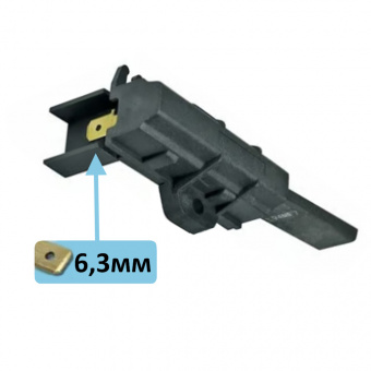 Щетки двигателя в корпусе для стиральных машин Indesit Ariston C00273898 Schunk 2 штуки