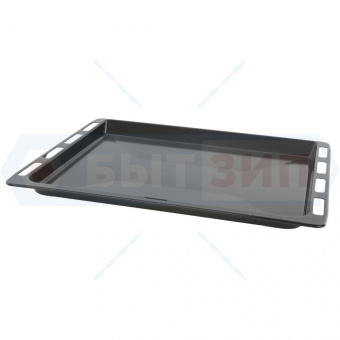 Эмалированный противень духовки Bosch 00742585 - 464,6 x 375 x 28,8 мм