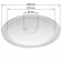 Тарелка для Whirlpool 481246678407 Bauknecht - 280 мм Тарелка для Whirlpool 481246678407 Bauknecht - 280 мм
