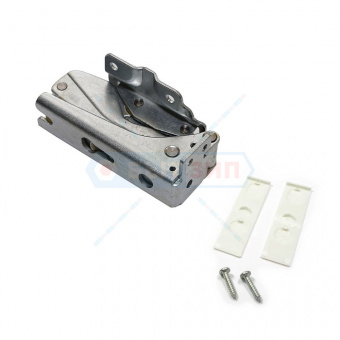 Петля для холодильника Electrolux Zanussi AEG 2211202029 SKL DHF204ZN (правая - верхняя, левая - нижняя)