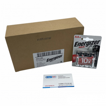Элемент питания Energizer LR6 Max - батарейки AA - 4 штуки