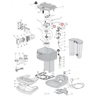 Кольцо уплотнительное кофемашины Delonghi 5313217701 - ORM 0038-20