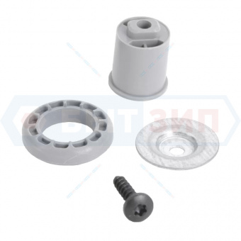 Ролик для направляющей корзины посудомоечной машины Bosch Siemens 00188096 в сборе с шайбой и винтом