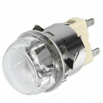 Галогеновая лампа в комплекте с плафоном для духового шкафа Bosch 12018956 Halogen G9 25W 230V оригинал