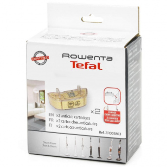 Фильтр от накипи для парового пылесоса Tefal ZR005803 2 штуки оригинал