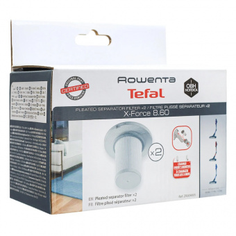 Комплект фильтров для беспроводного пылесоса Tefal X-Force Flex 8.60 ZR009005 оригинал