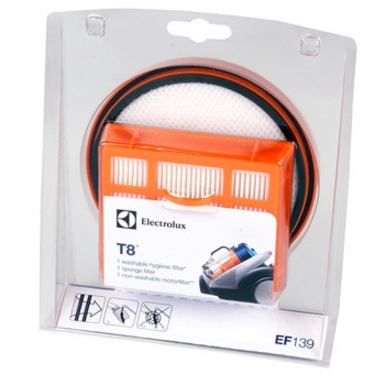 Комплект фильтров EF139 для пылесоса Electrolux 9001670992 T8 Filter Kit 3шт оригинал
