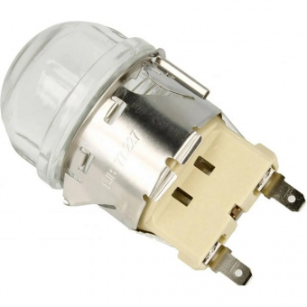Галогеновая лампа в комплекте с плафоном для духового шкафа Bosch 12018956 Halogen G9 25W 230V оригинал