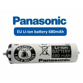 Аккумулятор для электробритвы Panasonic WESLV9ZL2508 элемент питания Li-Ion 680mAh оригинал
